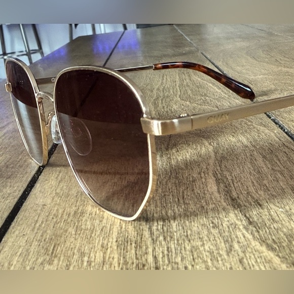 QUAY BIG TIME round metal sunglasses main image 6